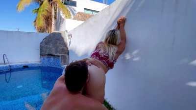 Neighbours keep watching but we don’t mind