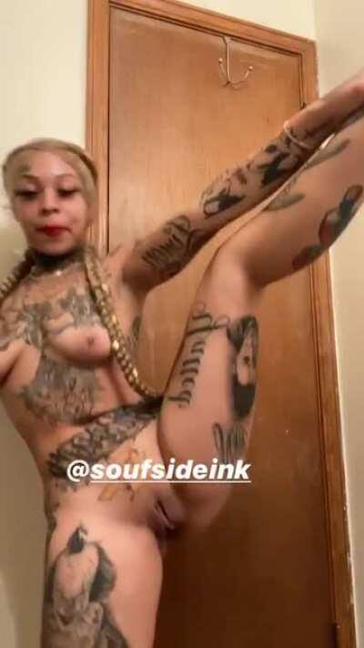 Tatted head too toe!