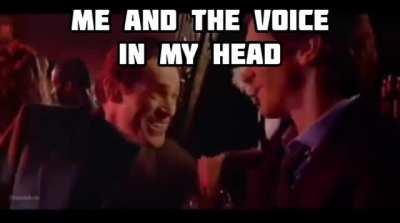 Me and the voice....