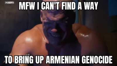 POV: you're in your villa in Glendale looking for random reddit discussions to bring the genocide up