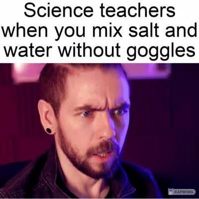 I feel a disturbance in the classroom