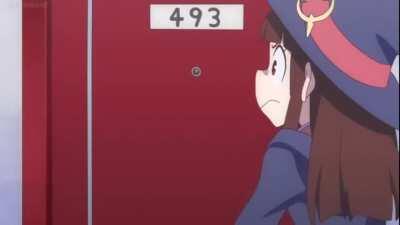 Rofl that isn't the right door Akko 😂😂😂