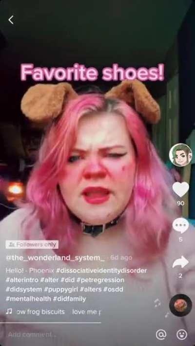 Wow who knew a crippling mental disorder could be so fun and quirky 🐶