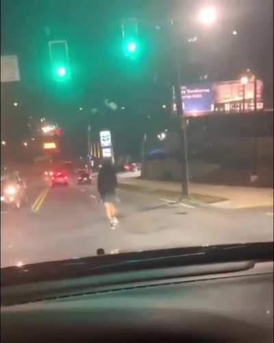 They just left her there