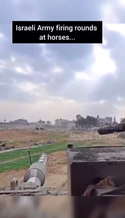 an israeli merkava tank fired at khorses 
