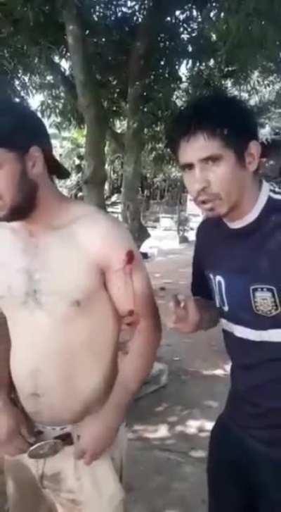 Prefectura Argentina a los tiros con los contrabandistas de Paraguay: 