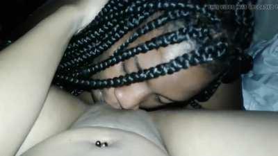 Eating Her Best Friend's Pussy To Orgasm