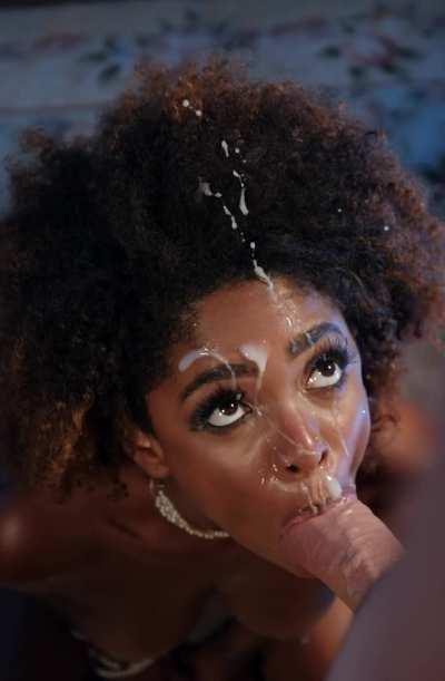 that stare into the eyes as she takes those ropes is everything