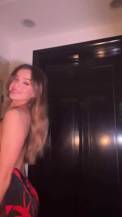 stunning in a red dress | TikTok March 2023