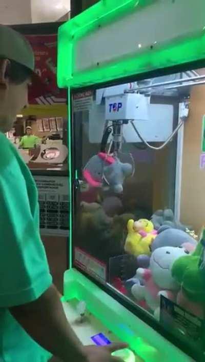 Different kind of claw machine