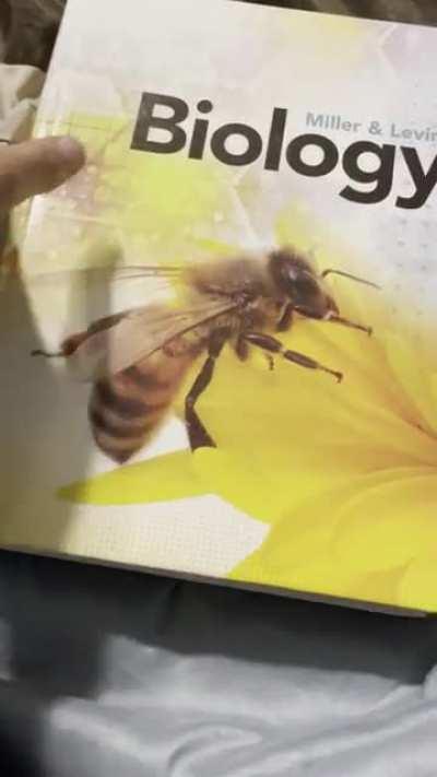 my schools biology book-