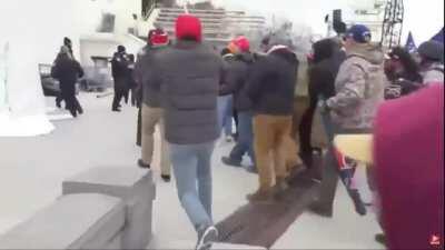 Trump supporters storm Capitol building, clash with police.