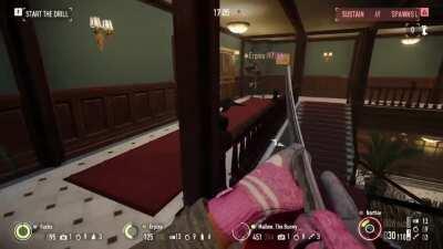 I found a way to use melee weapons as guns.