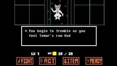 Tomar if he were GOD and not a hillbilly