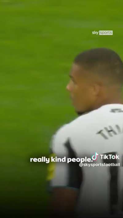 Bit of the Thiaw interview with sky sports