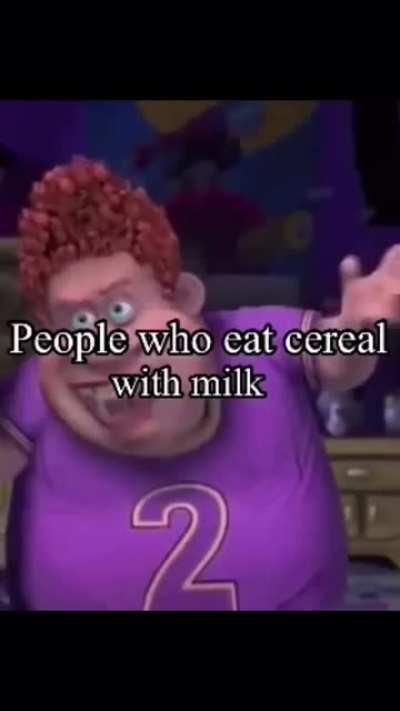 Enserio lo comen con leche?🤨