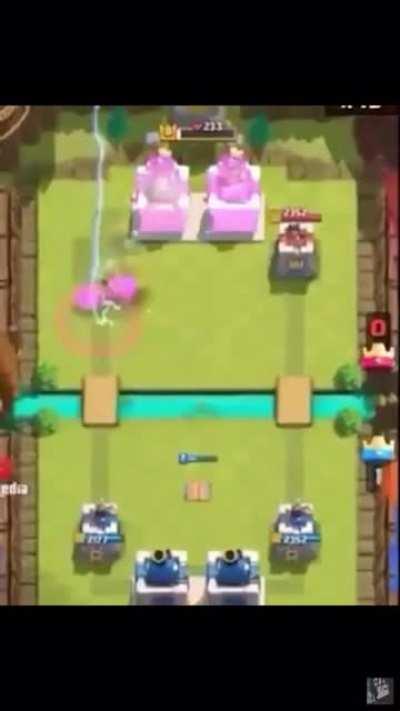 Perfectly Cut Clash Royale Match