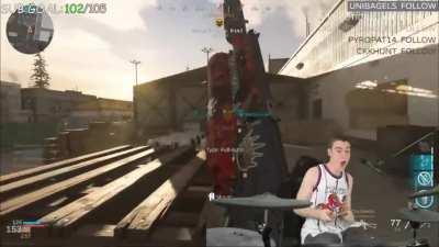 I got a killing spree on drums LMAO