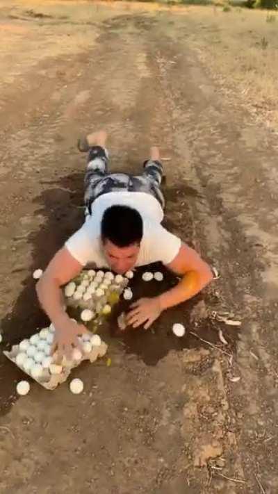 This man is not having an epileptic attack he is an influencer