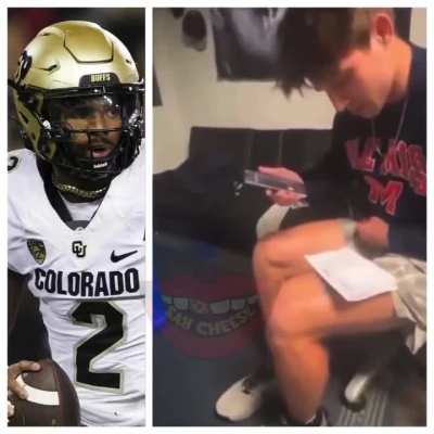 Ole miss frat guys prank call Shedeur Sanders 😭😭