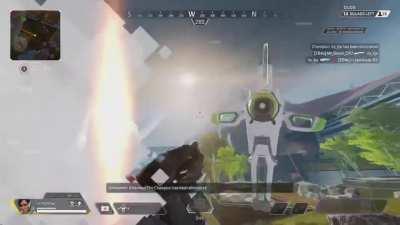 I found this weird lamp flying