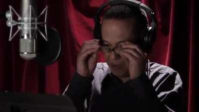 Gilbert Gottfried (voice of Lion King's Iago) reading 50 Shades of Grey.