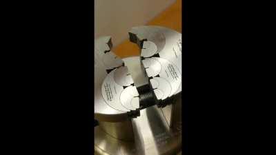 These Morphing Fractal™ engraving vise jaws made by Steve Lindsay can virtually morph to grip any object.