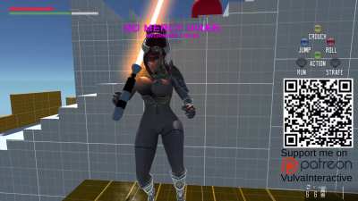 Progress 3: Adding full frontal nudity. Run around naked with real boob jiggle!