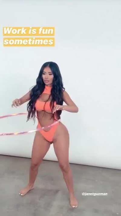 Sexy Hula Hooping