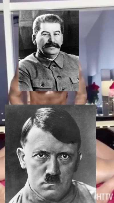 Leak footage of Stalin and Hitler