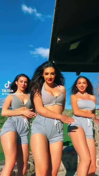 The Gibson sisters. Which is your favorite? Lauren (left) Natalie (middle) or Courtney (right)