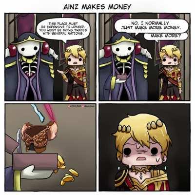 [OC] Ainz destabilizing economies
