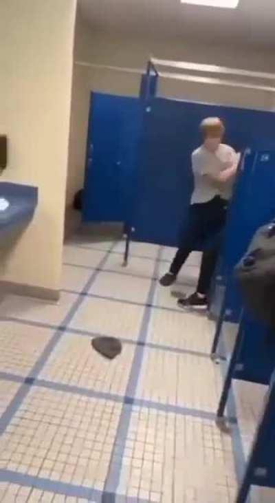 School Bathroom Fight