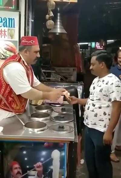 Turkish Ice Cream Tricks