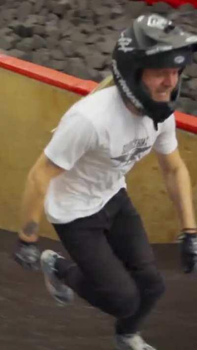 First ever backflip on a cargo bike!