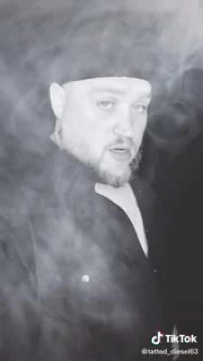 He actually recorded it, watched it back and pressed 