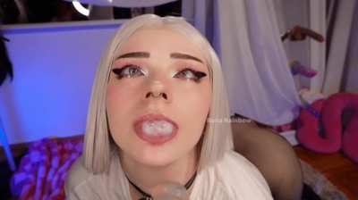 I love this teaser of my longest deepthroat video 🤤💦