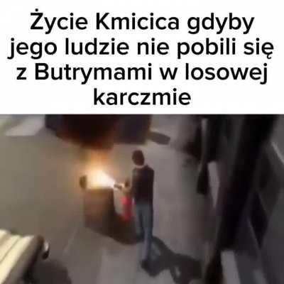 Uhlika to tylko po jego białym pasie poznał, taki łomot dostali