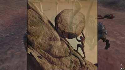 He doesn't run faster than tem :c