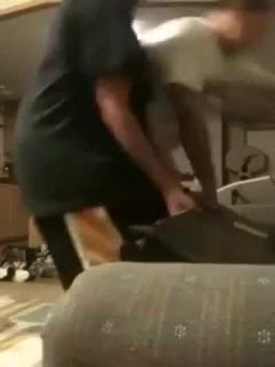 Getting locked into pull out couch