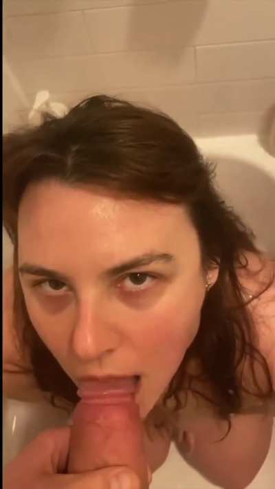 Asked her to pretend like she hates it