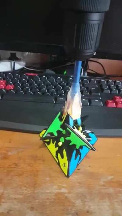 The gear pyraminx is a bit tedious and I'm lazy.