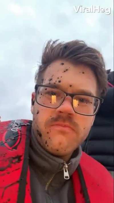 Catching an octopus that's floating by