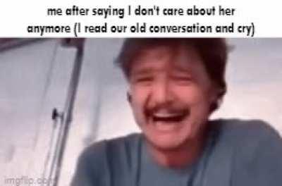 I hate myself for that