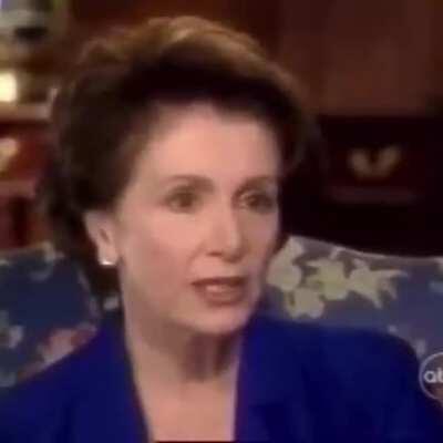 Nancy Pelosi became the Swamp, Trump is fighting them. Thats why they hate him