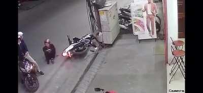 Man was ready to fight