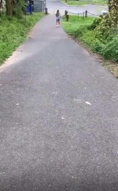 HMC while I roller skate down this hill