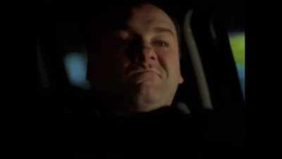 Tony Soprano crying while listening to Jail