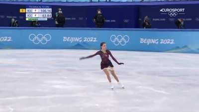 Anna Shcherbakova - Free Skate - Olympic Winter Games 2022 [No commentary]