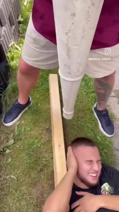 Apparently this was to achieve cauliflower ear…